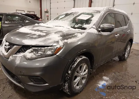 2015 Nissan Rogue Sv z USA, uszkodzony, nr VIN KNMAT2MV8FP514546